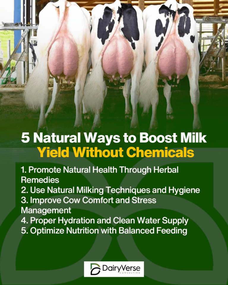 5 Natural Ways to Boost Milk Yield Without Chemicals