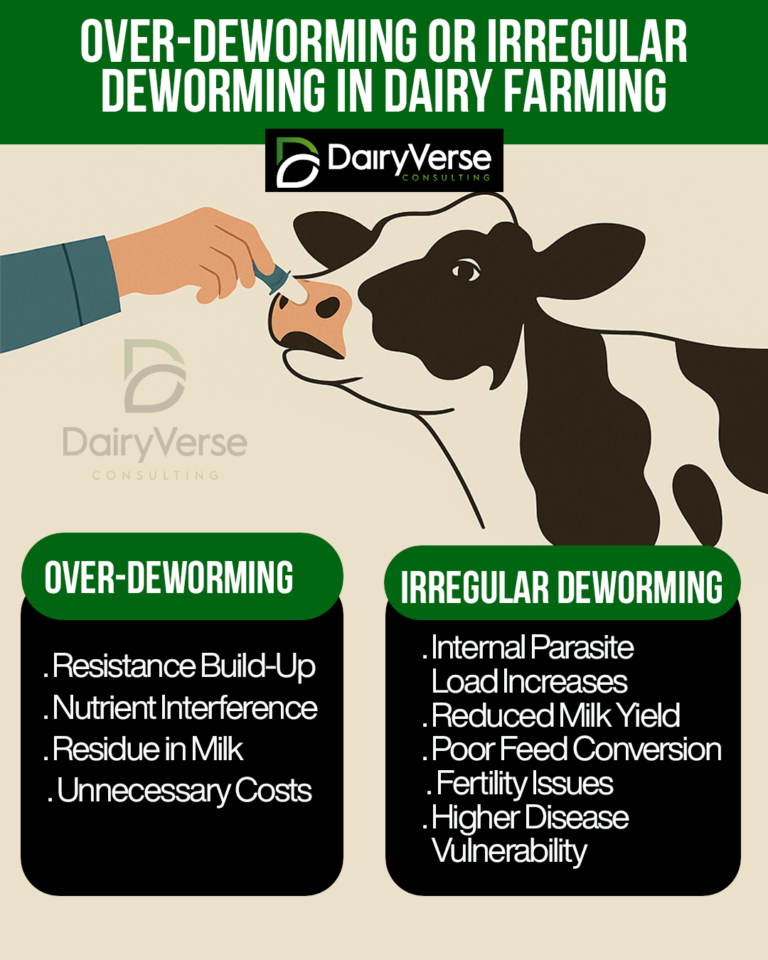The Hidden Costs: Over-Deworming or Skipping Deworming in Dairy Farming