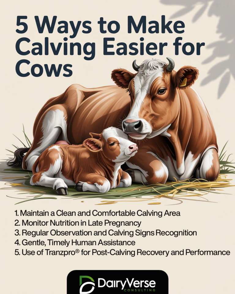 5 practical ways to make calving easier for cows