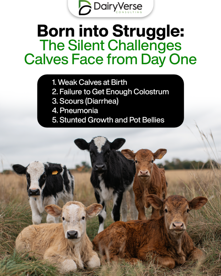 Common Challenges Calves Face After Birth.