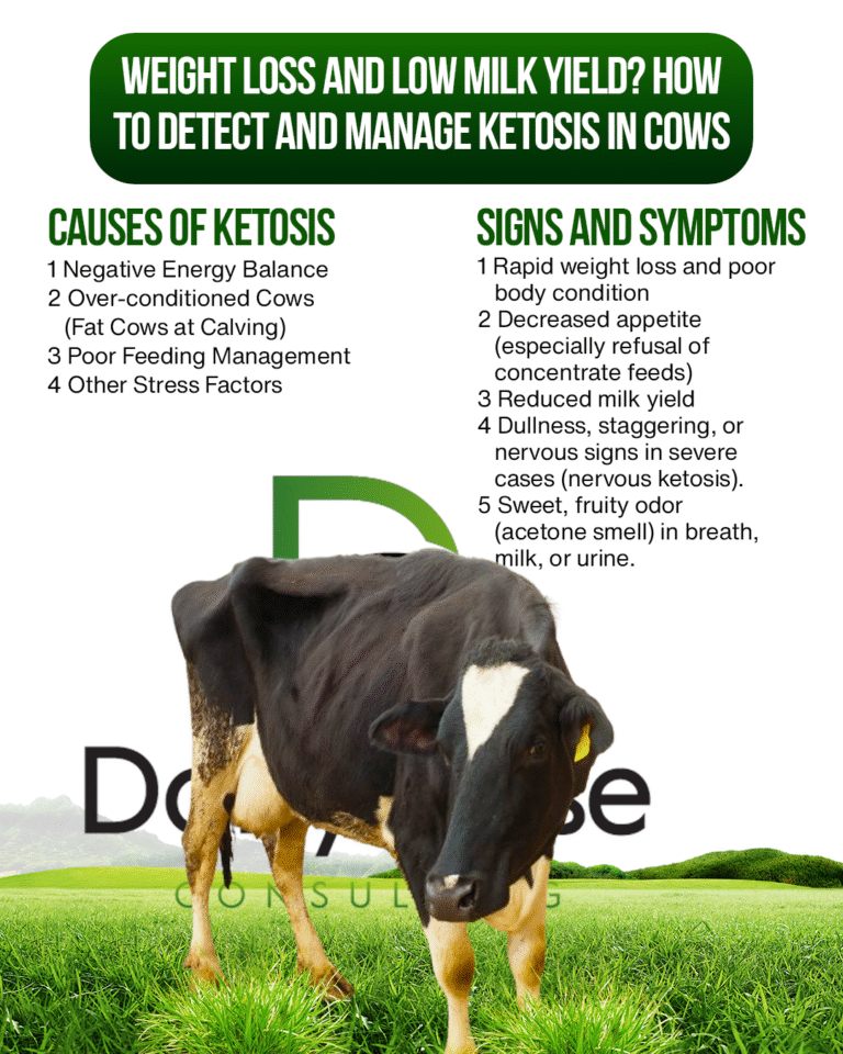 Ketosis in Dairy Cows: Causes, Symptoms, and Prevention
