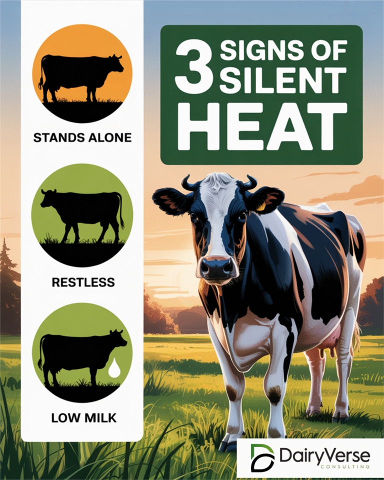 3 Signs of Silent Heat in Cows, and How to Solve It.